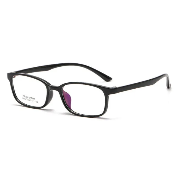 eyecueshop glasses frames Santiago Black